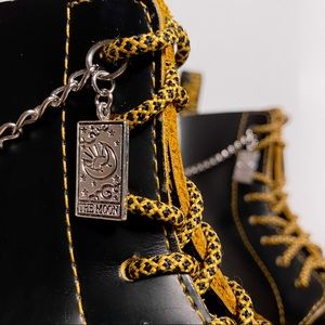 The Moon Tarot Card Shoe Anklet Charm Chains for Boots & Skates